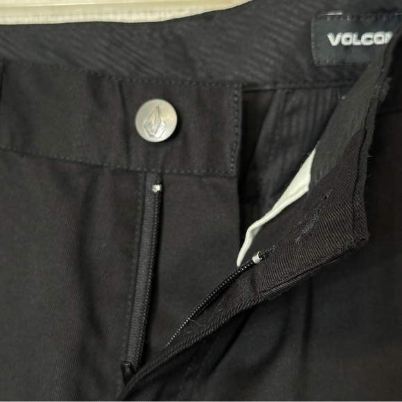 Volcom Vmonty Pant BY | Black Twill | Size 27 (14Y) | Straight Fit - Picture 5 of 9